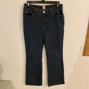 Vintage MISS SIXTY Jeans Y2K Women's Low Rise Wide Leg Flared Denim Blue Size 30